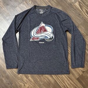 Reebok Colorado Avalanche longsleeve tech/performance tee